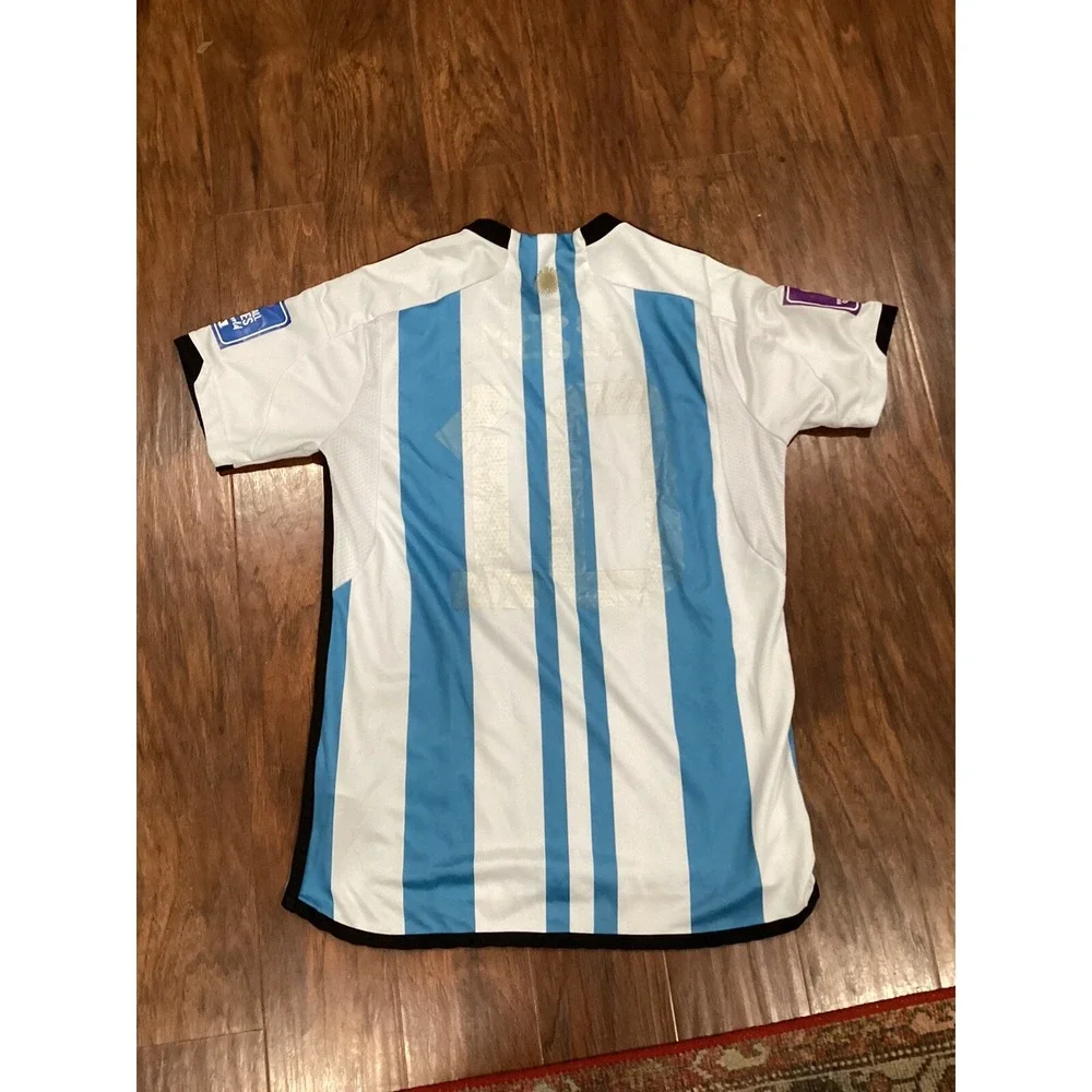 Argentina Home Worl Cup 2022 Size M Messi #10 Jersey